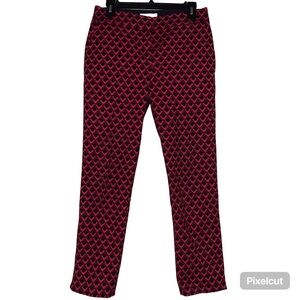 Boden Cotton Pink and Blue Pants Size 6